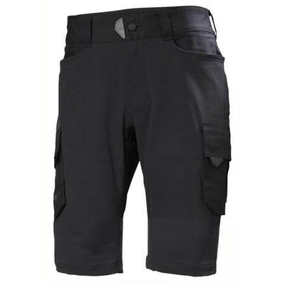 Helly Hansen Chelsea Evolution Stretch Service Shorts Black 1 Front #colour_black