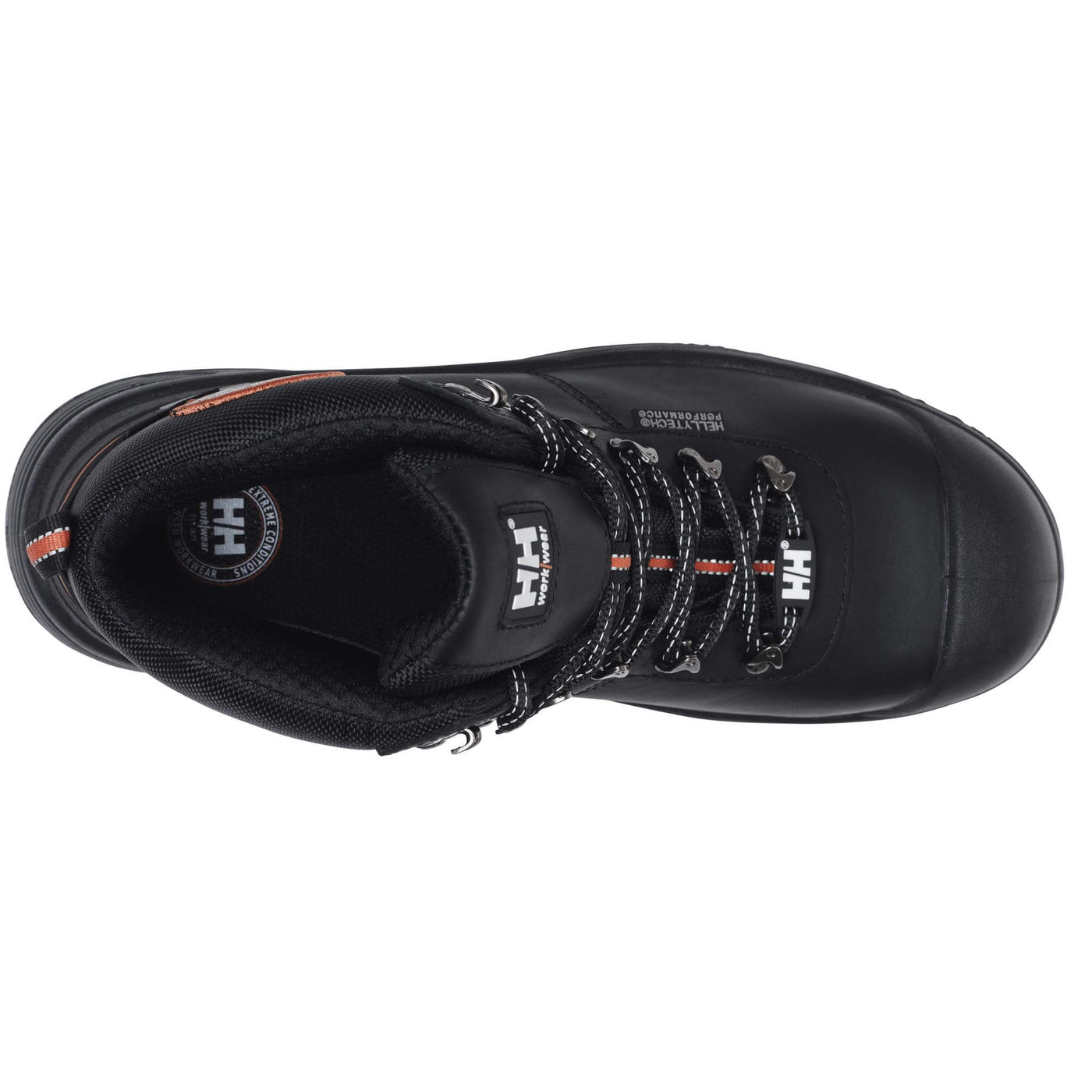 Helly Hansen Chelsea Waterproof Composite Toe Cap Work Safety Shoes Black/Orange Top#colour_black-orange
