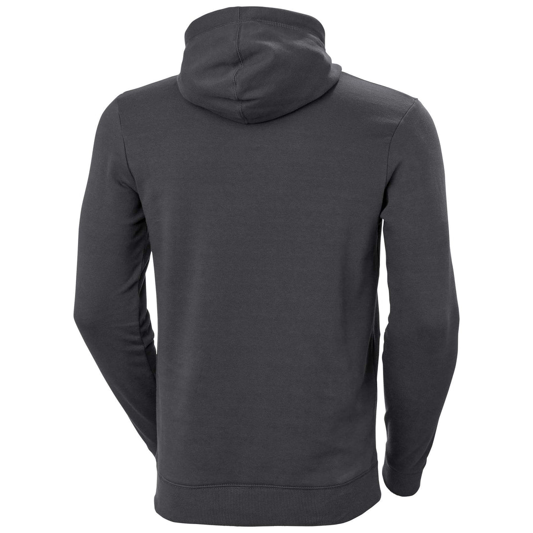 Helly Hansen Classic Hoodie Dark Grey Back#colour_dark-grey