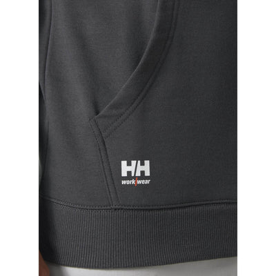 Helly Hansen Classic Hoodie Dark Grey Feature 1#colour_dark-grey