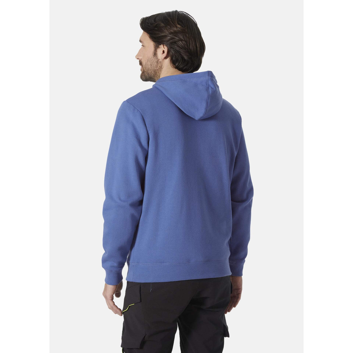Helly Hansen Classic Hoodie Stone Blue OnBody 2#colour_stone-blue