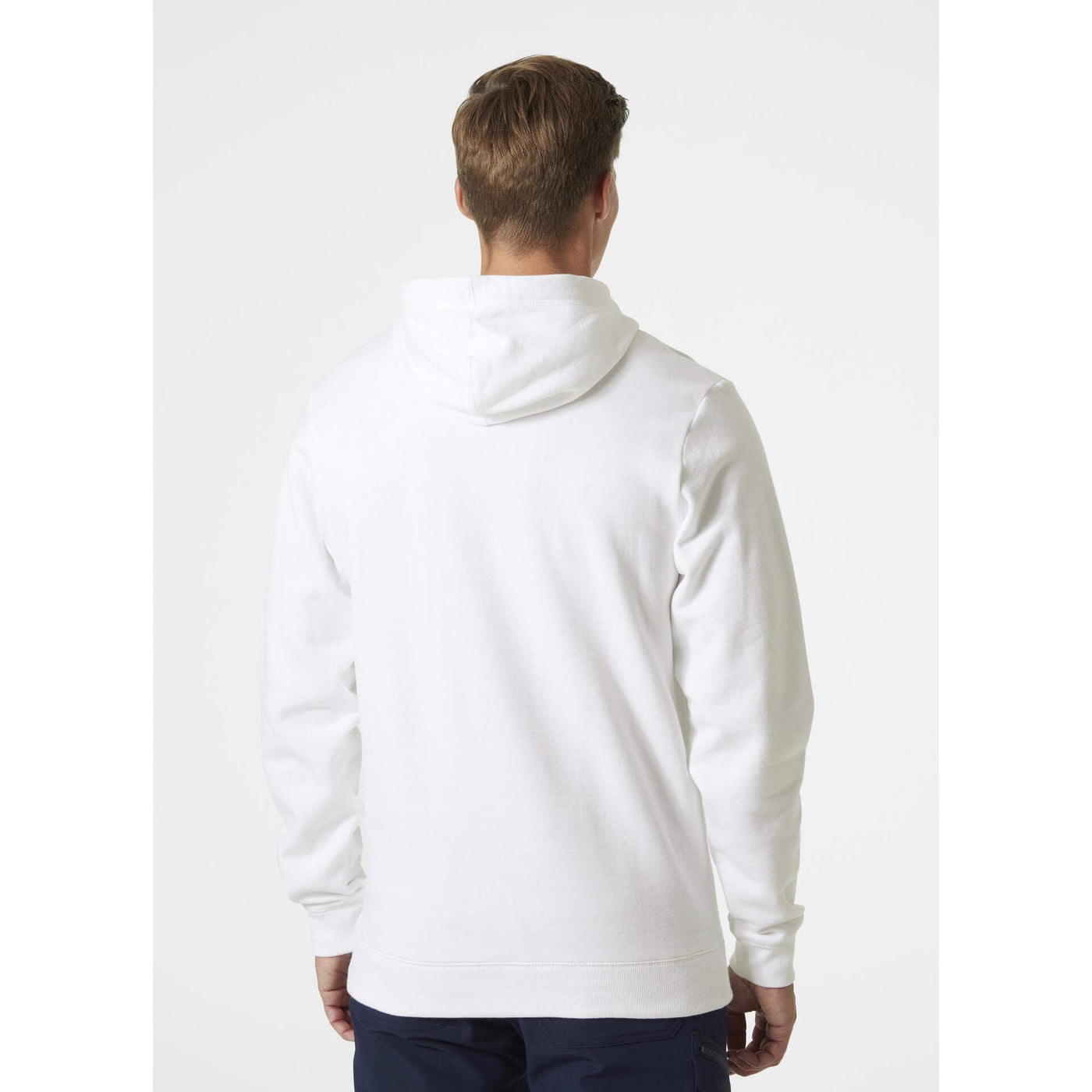 Helly Hansen Classic Hoodie White OnBody 2#colour_white