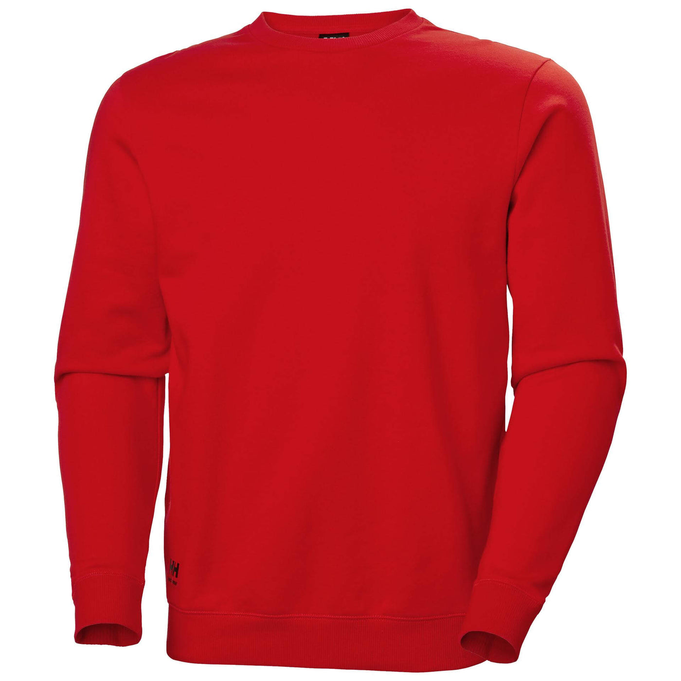 Helly Hansen Classic Sweatshirt Alert Red Front#colour_alert-red