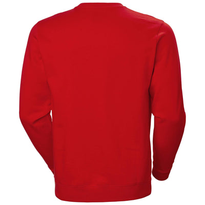 Helly Hansen Classic Sweatshirt Alert Red Back#colour_alert-red