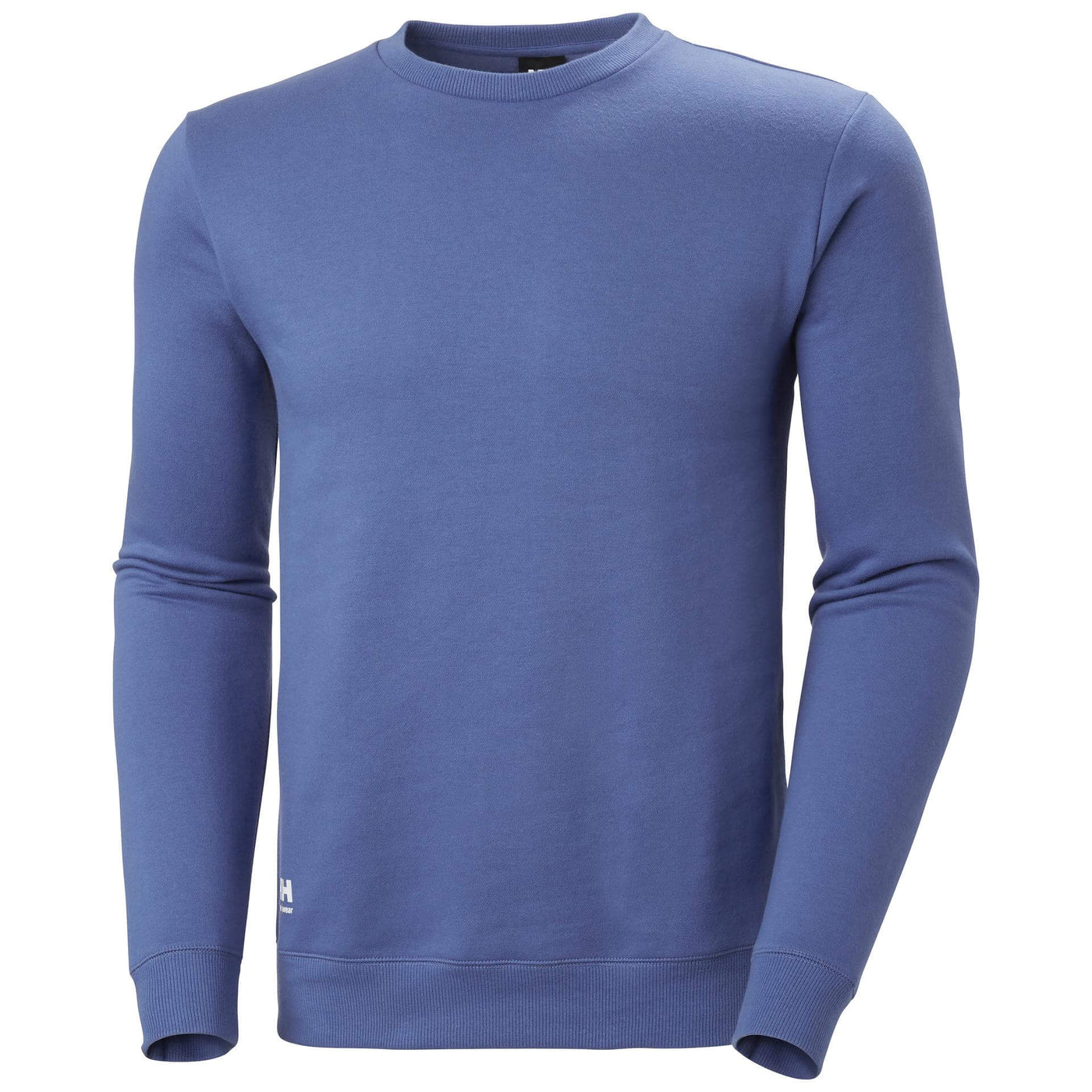 Helly Hansen Classic Sweatshirt Stone Blue Front#colour_stone-blue