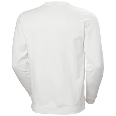 Helly Hansen Classic Sweatshirt White Back#colour_white