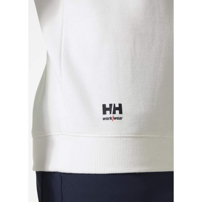 Helly Hansen Classic Sweatshirt White Feature 1#colour_white