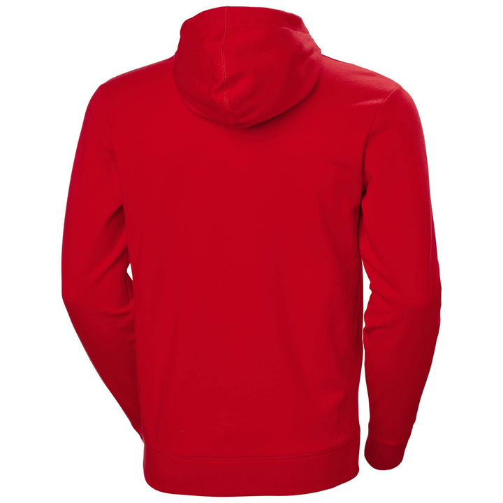 Helly Hansen Classic Zip Hoodie Alert Red Back#colour_alert-red