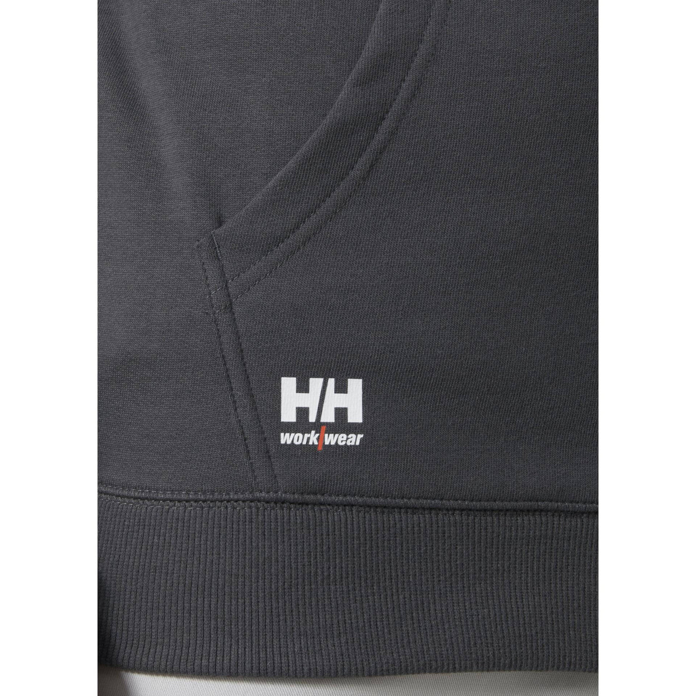 Helly Hansen Classic Zip Hoodie Dark Grey Feature 1#colour_dark-grey