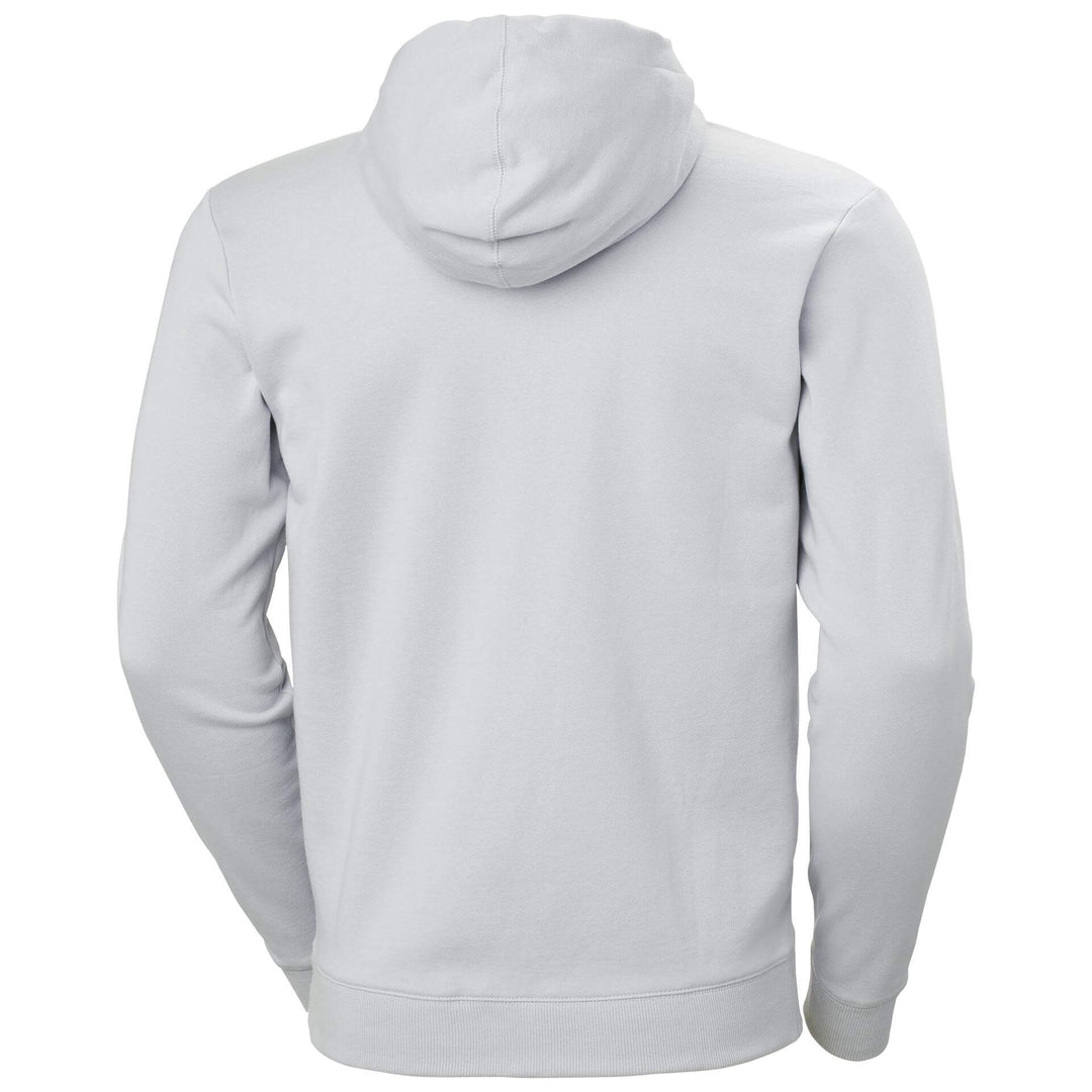 Helly Hansen Classic Zip Hoodie Grey Fog Back#colour_grey-fog