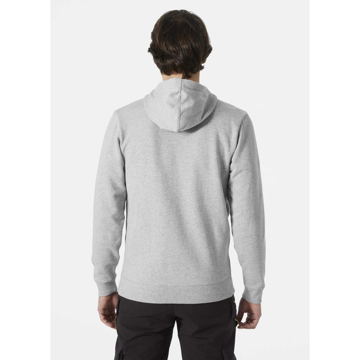 Helly Hansen Classic Zip Hoodie Grey Melange OnBody 2#colour_grey-melange