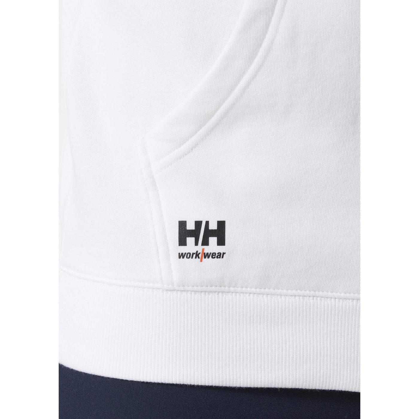 Helly Hansen Classic Zip Hoodie White Feature 1#colour_white