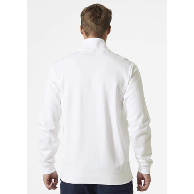 Helly Hansen Classic Zip Sweatshirt White OnBody 2#colour_white