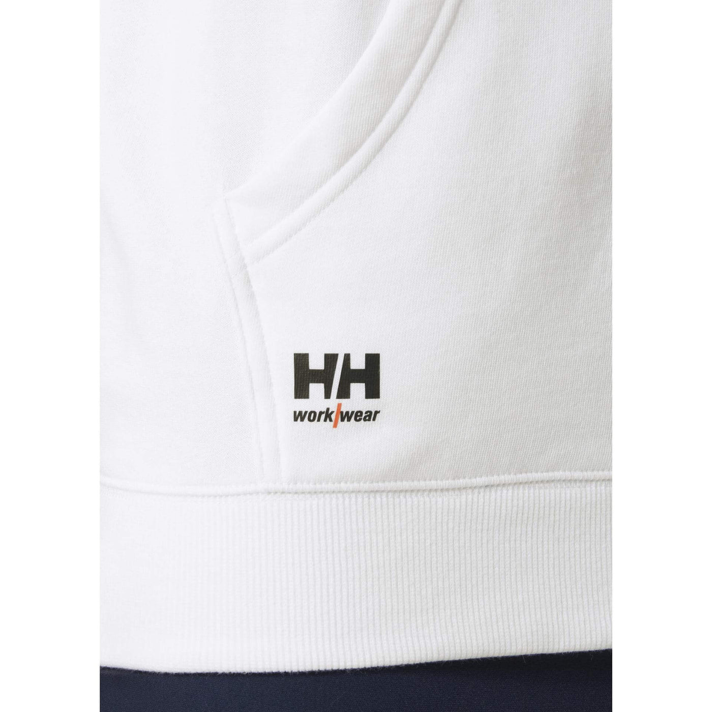 Helly Hansen Classic Zip Sweatshirt White Feature 1#colour_white