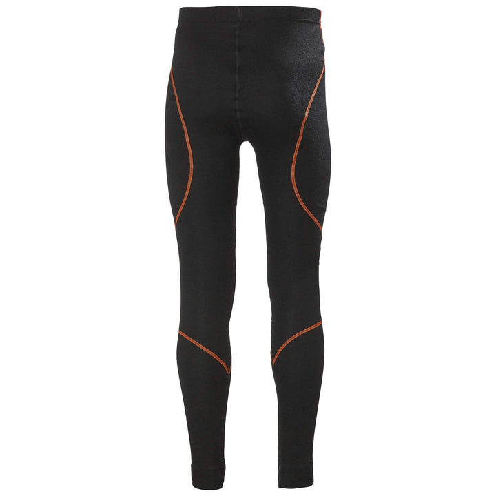 Helly Hansen Fakse Flame Retardant Baselayer Trousers Black 2 Rear #colour_black