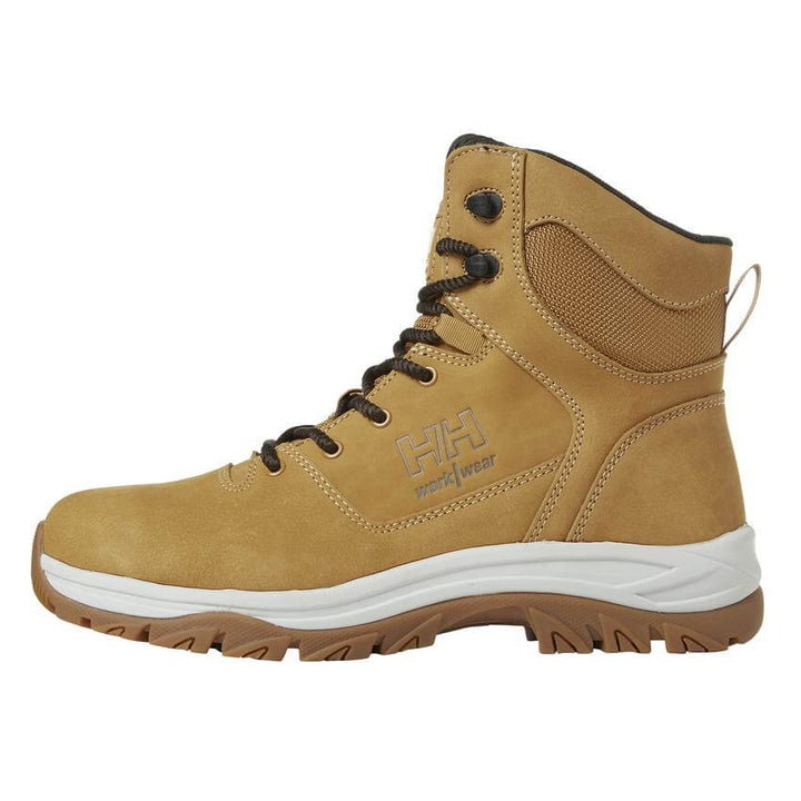 Helly Hansen Ferrous Steel Toe Cap Safety Work Boots Brown 1 Front #colour_brown