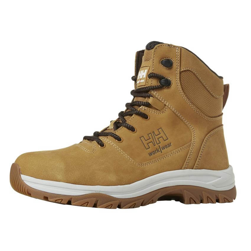 Helly Hansen Ferrous Steel Toe Cap Safety Work Boots Brown 3 Angle #colour_brown