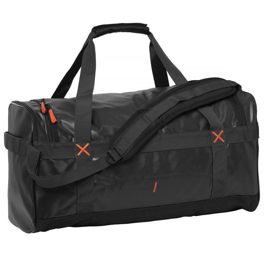 Helly Hansen HH Duffel Bag 120L Black 1 Front #colour_black