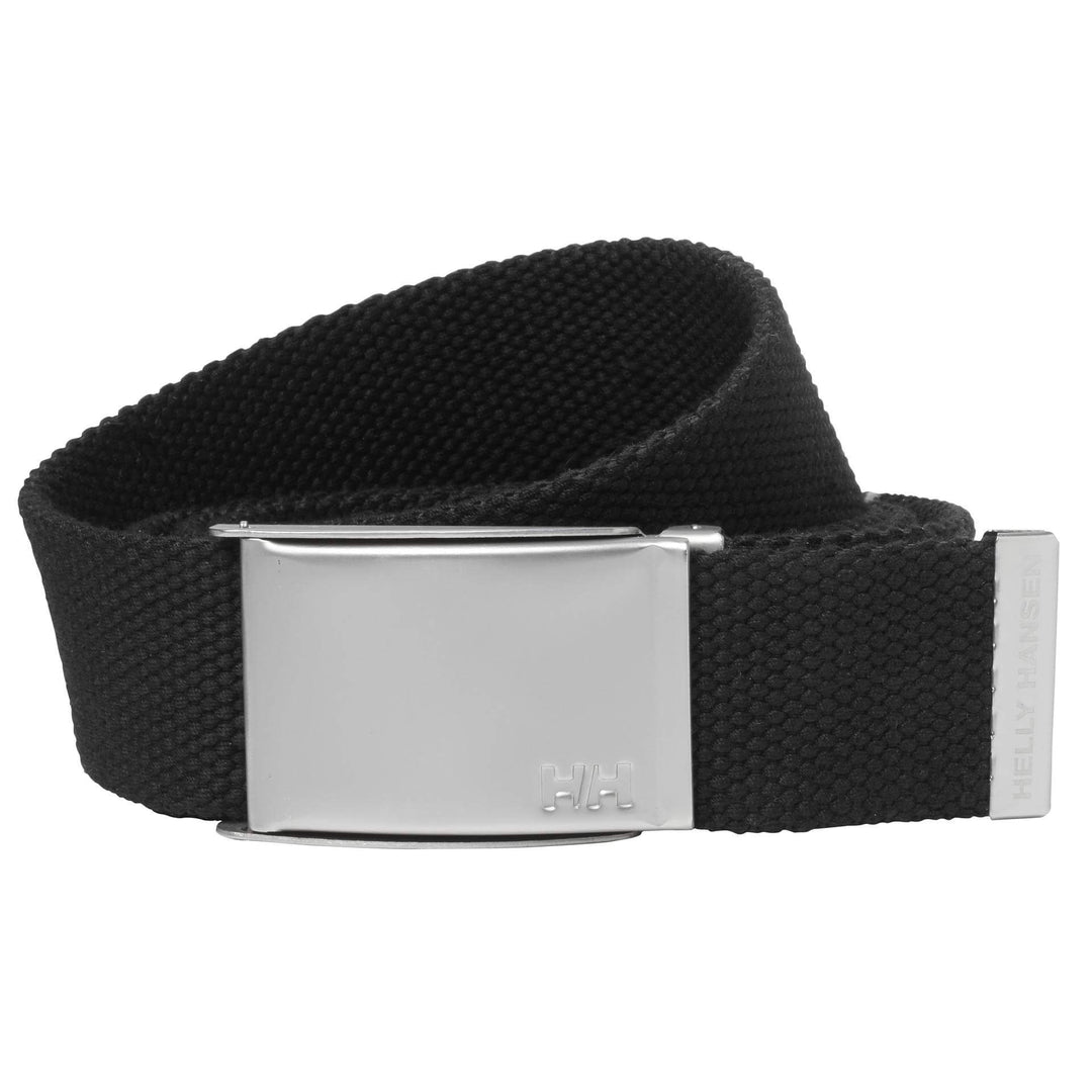 Helly Hansen HH Logo Belt Black 1 Front #colour_black