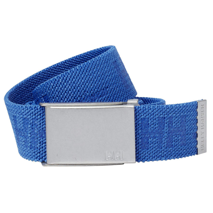 Helly Hansen HH Logo Webbing Belt Racer Blue 1 Front #colour_racer-blue