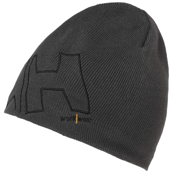 Helly Hansen HH Workwear Beanie Dark Grey Front#colour_dark-grey