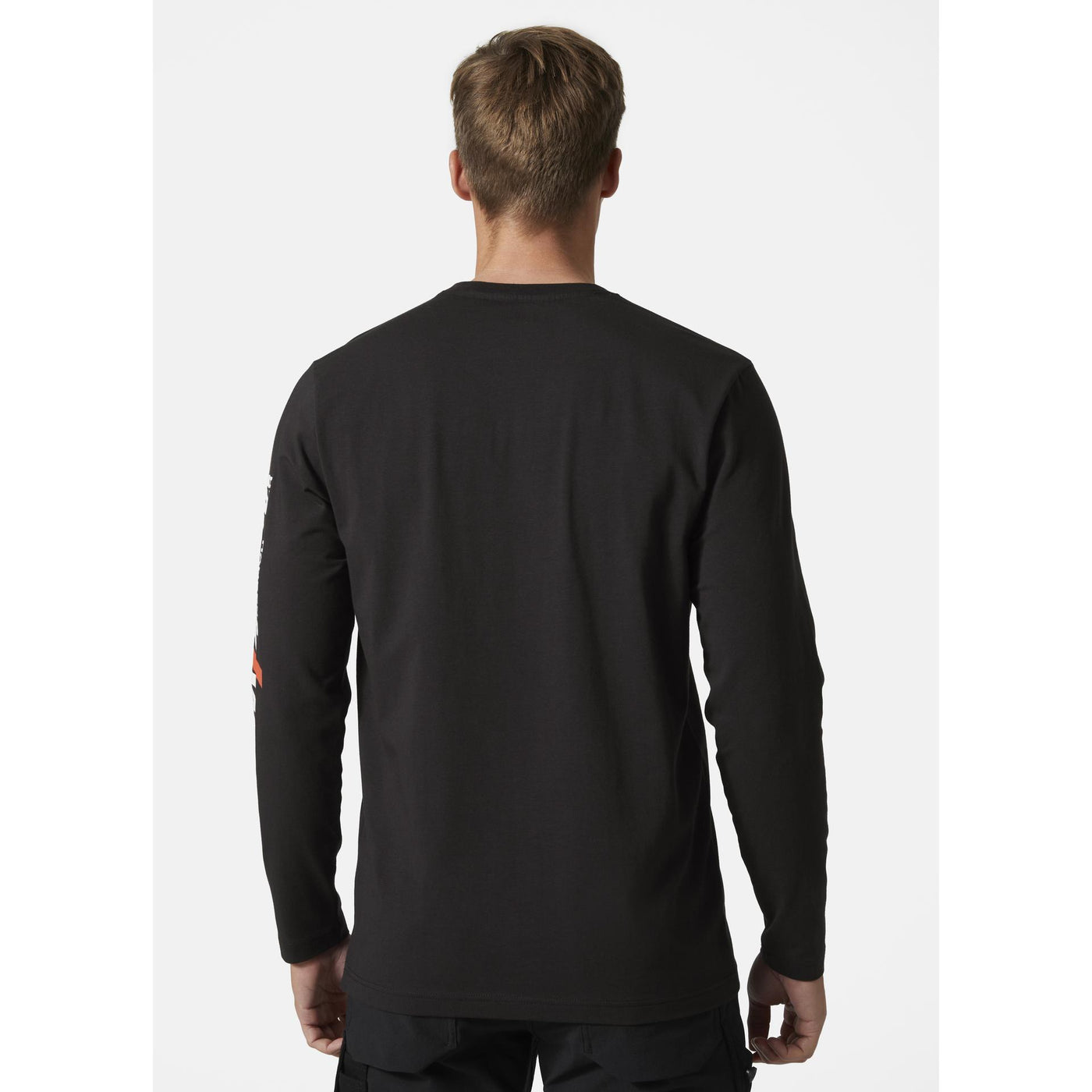 Helly Hansen HH Workwear Graphic Longsleeve T-Shirt Black 4 #colour_black1