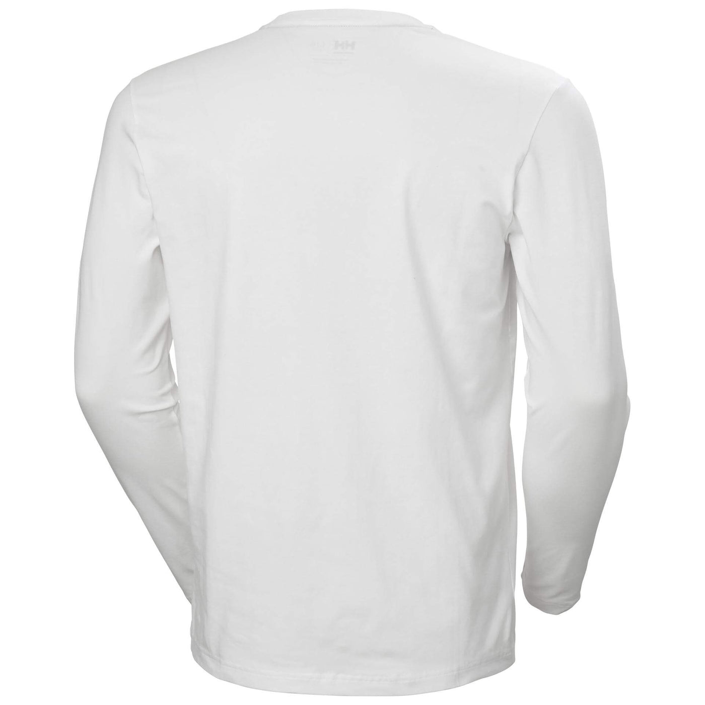 Helly Hansen HH Workwear Graphic Longsleeve T-Shirt White 2 Rear #colour_white
