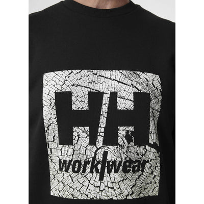 Helly Hansen HH Workwear Graphic Sweatshirt Black 5 Feature 1#colour_black