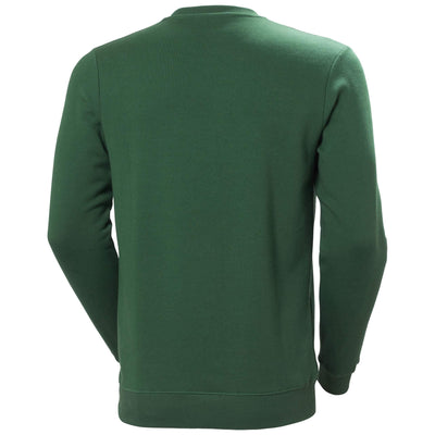 Helly Hansen HH Workwear Graphic Sweatshirt Green 2 Rear #colour_green