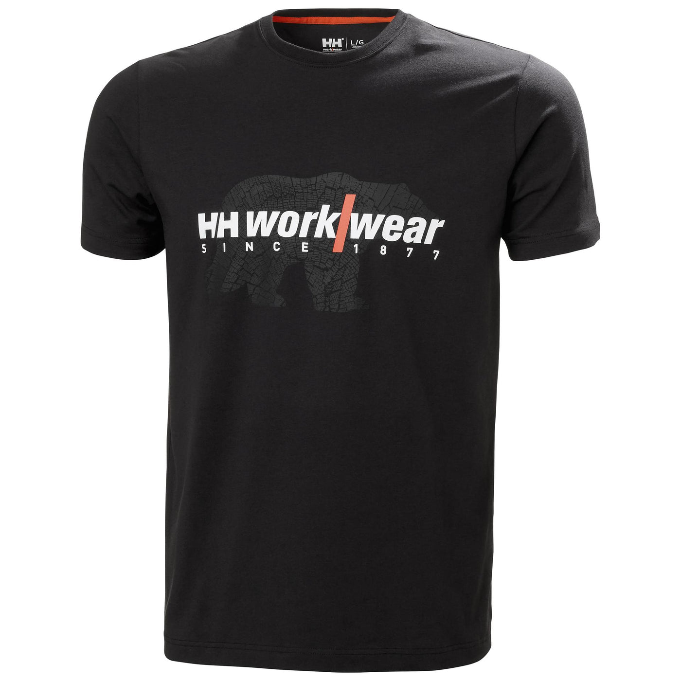 Helly Hansen HH Workwear Graphic T-Shirt Black 1 Front #colour_black2