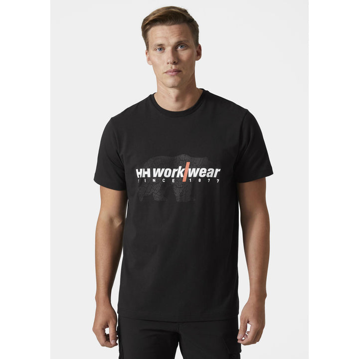 Helly Hansen HH Workwear Graphic T-Shirt Black2 3 #colour_black2