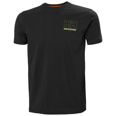 Helly Hansen HH Workwear Graphic T-Shirt Black 1 Front #colour_black3