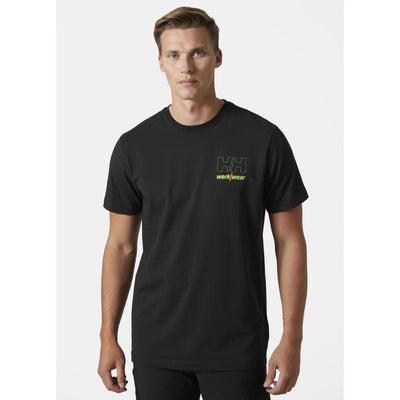 Helly Hansen HH Workwear Graphic T-Shirt Black3 3 #colour_black3