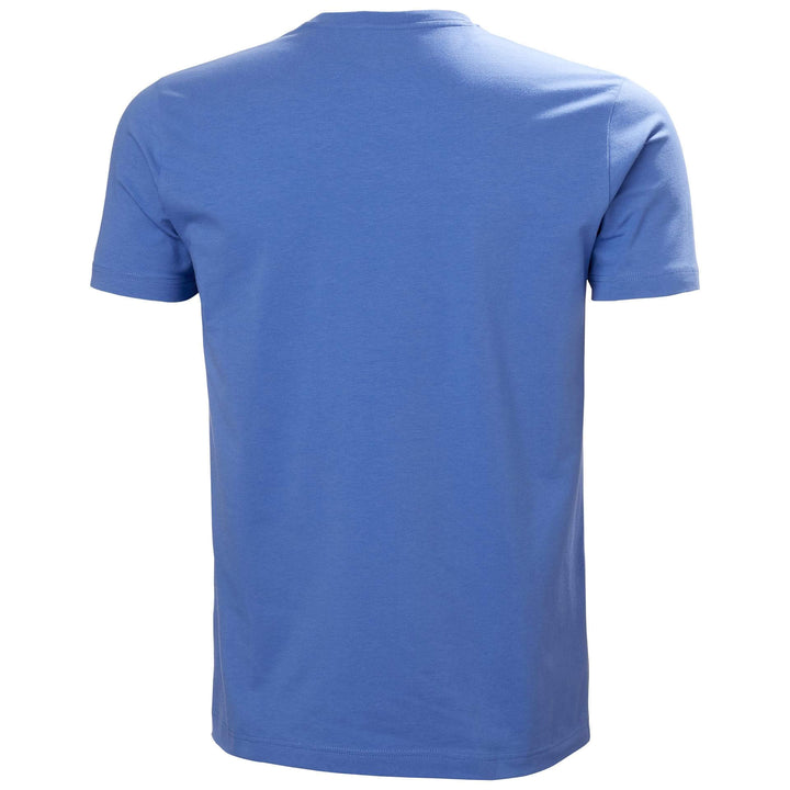 Helly Hansen HH Workwear Graphic T-Shirt Stone Blue 2 Rear #colour_stone-blue