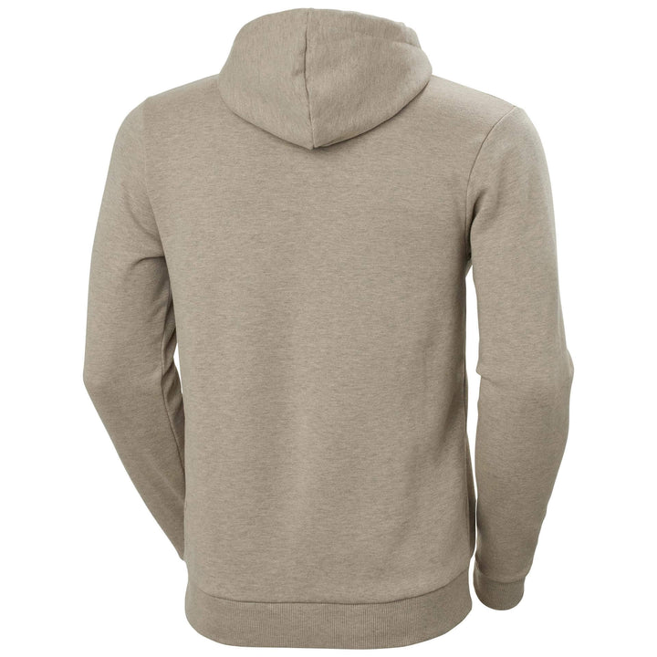 Helly Hansen HHH Workwear Graphic Hoodie Sand Melange 2 Rear #colour_sand-melange