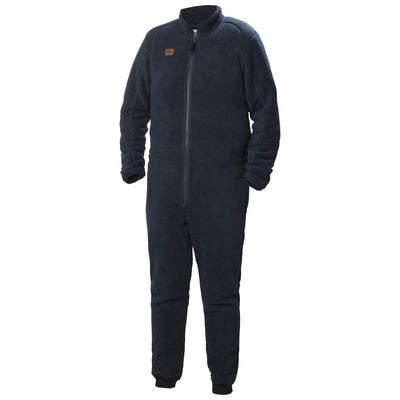 Helly Hansen Heritage Pile One Piece Suit Navy 1 Front #colour_navy