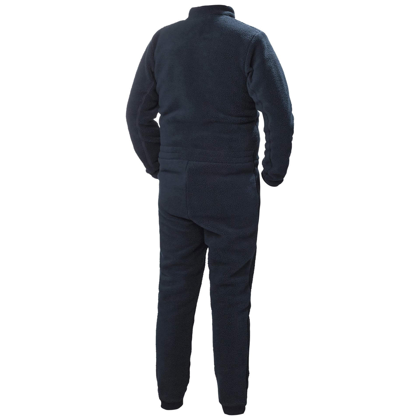 Helly Hansen Heritage Pile One Piece Suit Navy 2 Rear #colour_navy