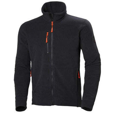 Helly Hansen Kensington Fleece Jacket Black 1 Front #colour_black