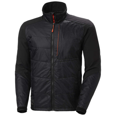 Helly Hansen Kensington Insulated Jacket Black Front#colour_black