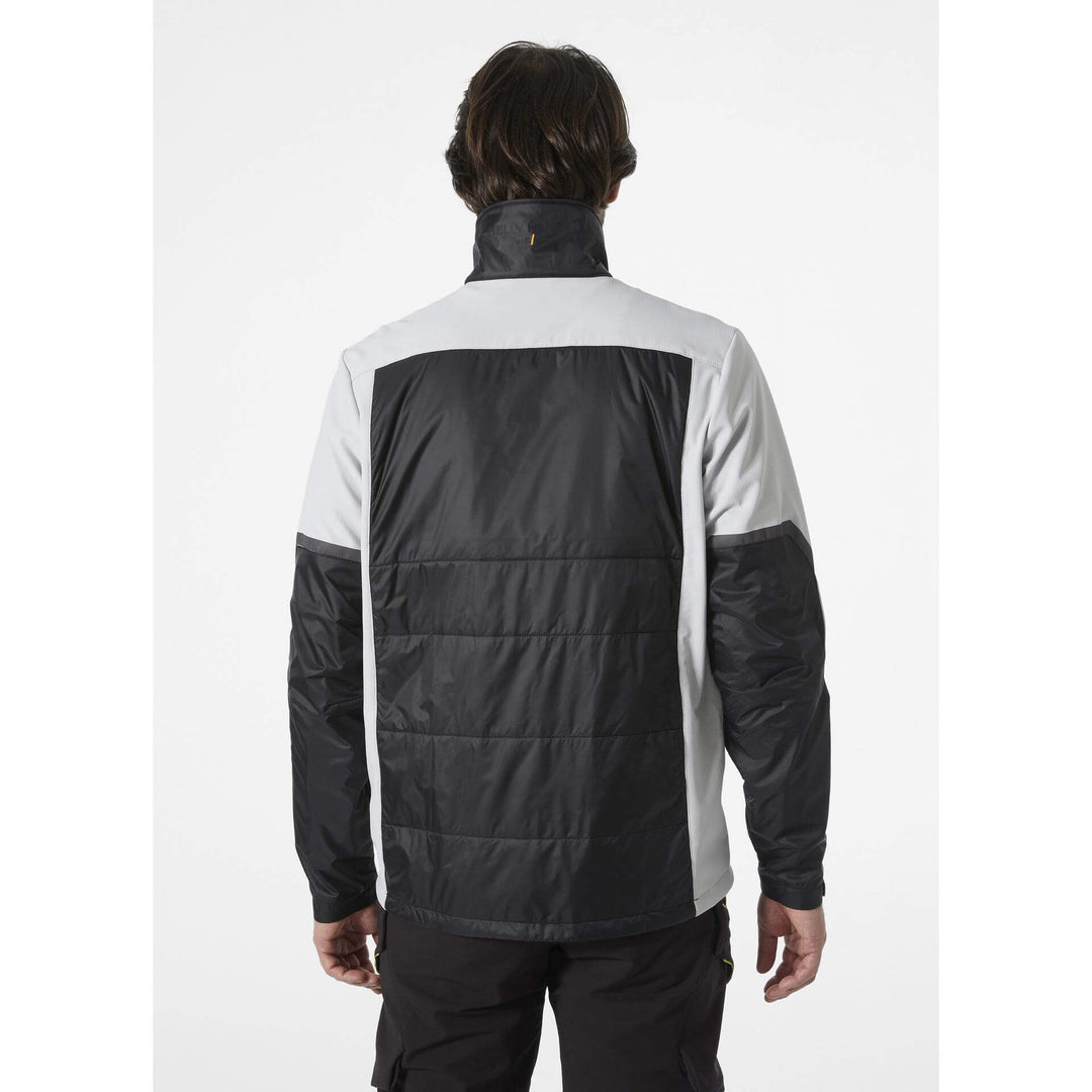 Helly Hansen Kensington Insulated Jacket Black/Grey OnBody 2#colour_black-grey