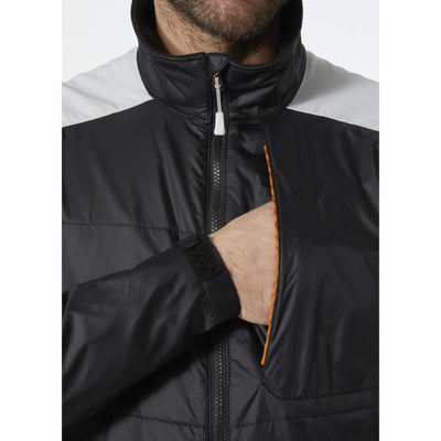 Helly Hansen Kensington Insulated Jacket Black/Grey Feature 2#colour_black-grey