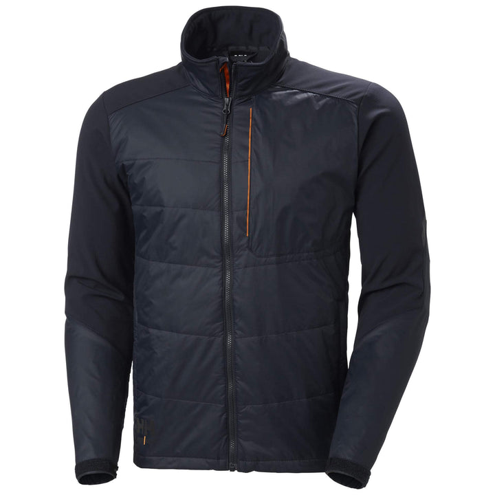 Helly Hansen Kensington Insulated Jacket Navy Front#colour_navy