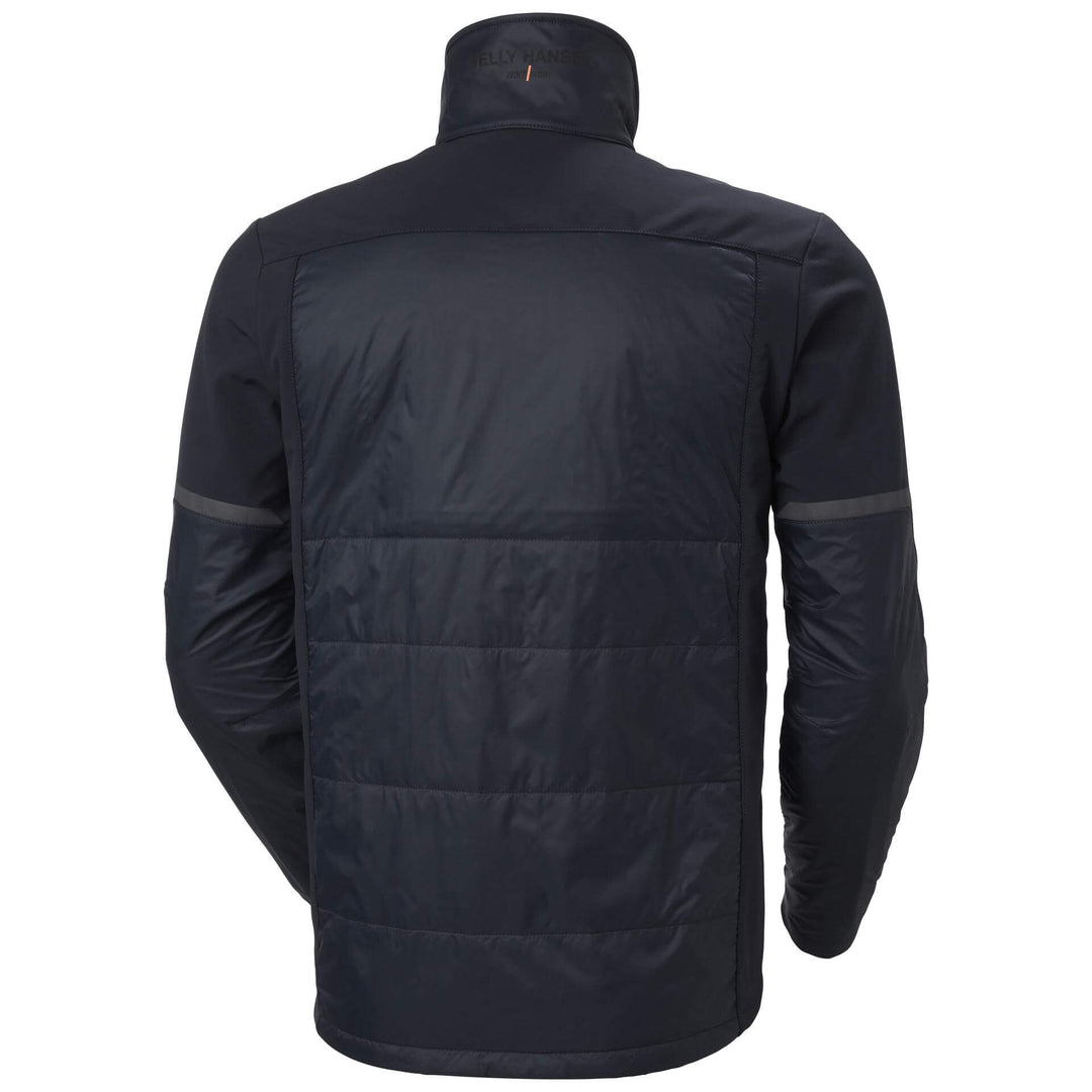 Helly Hansen Kensington Insulated Jacket Navy Back#colour_navy