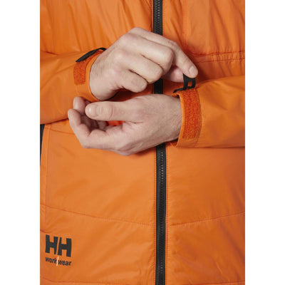 Helly Hansen Kensington Insulated Jacket Orange/Black Feature 2#colour_orange-black