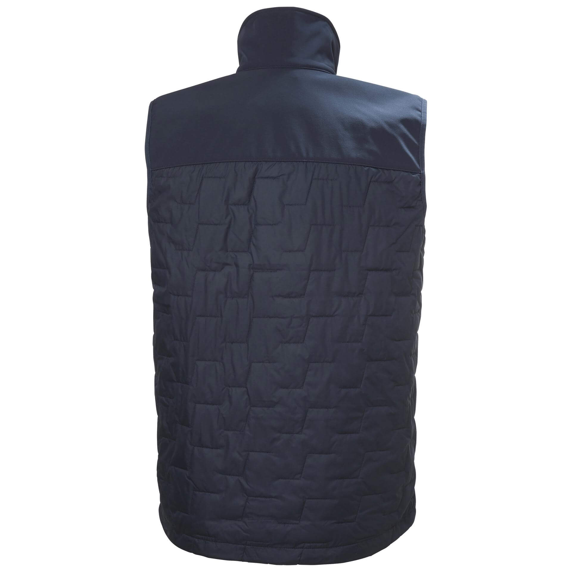 Helly Hansen Kensington Lifaloft Gilet Vest Navy 2 Rear #colour_navy