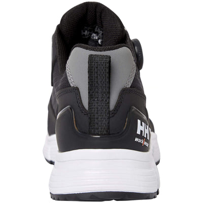 Helly Hansen Kensington MXR Low BOA S3L Composite Toe Safety Shoes Black/White Back#colour_black-white