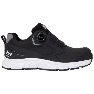 Helly Hansen Kensington MXR Low BOA S3L Composite Toe Safety Shoes Black/White Detail 1#colour_black-white