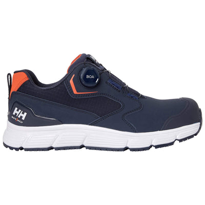 Helly Hansen Kensington MXR Low BOA S3L Composite Toe Safety Shoes Navy/Orange Detail 1#colour_navy-orange