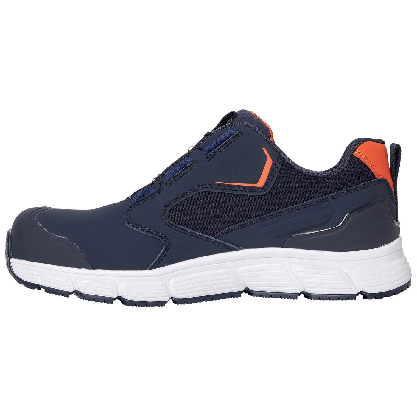 Helly Hansen Kensington MXR Low BOA S3L Composite Toe Safety Shoes Navy/Orange Detail 2#colour_navy-orange