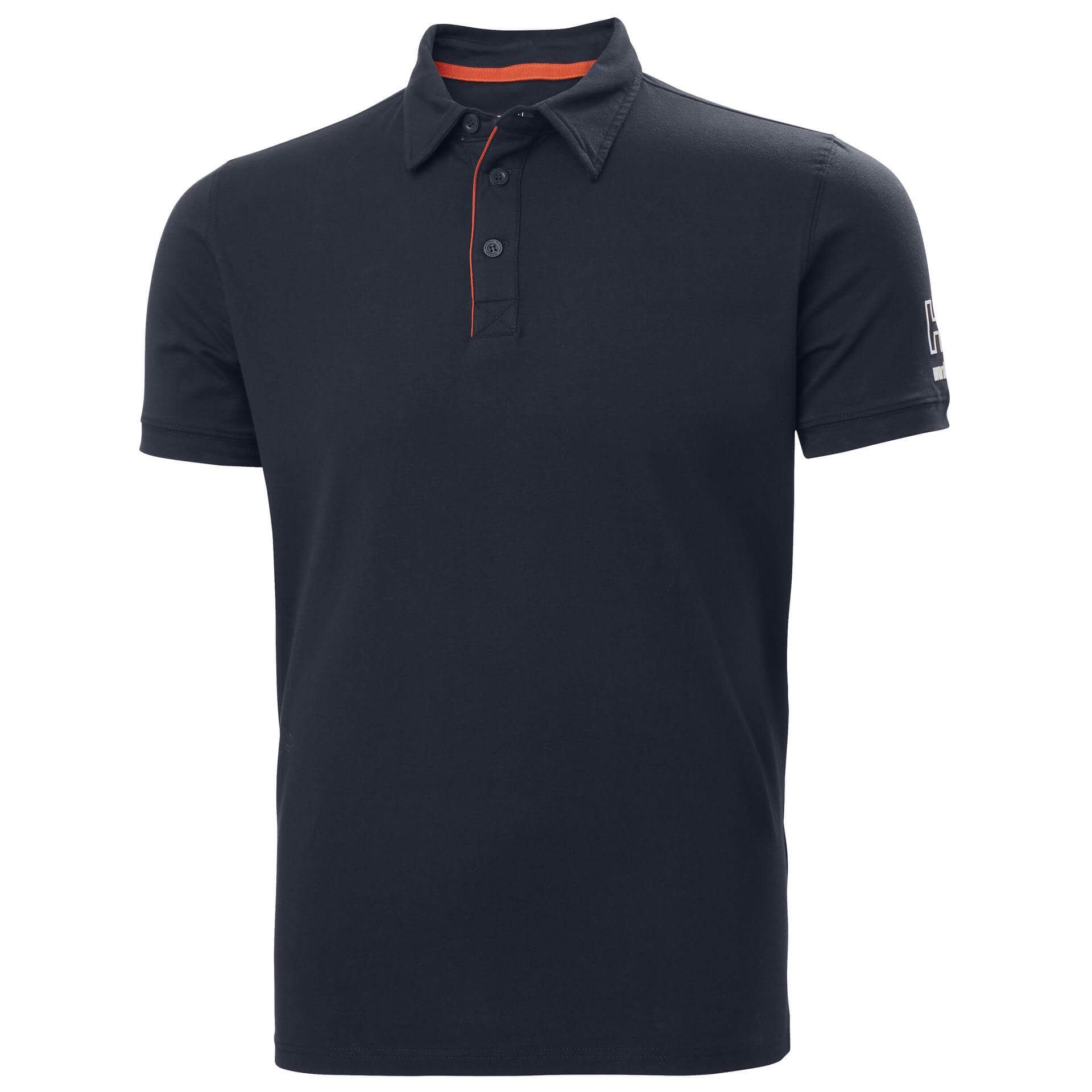 Helly Hansen Kensington Polo Shirt Navy Front#colour_navy